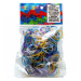 Rainbow Loom dětské gumičky metalízový mix 21090