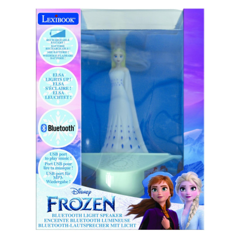 Lexibook bluetooth reproduktor se svítící figurkou Elsa - Lexibook