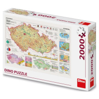 Puzzle 2000 Mapy České Republiky