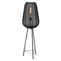 Černá stojací lampa (výška 132 cm) Plumeria – Light & Living