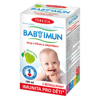 Terezia BABY IMUN s hlívou a rakytníkem příchuť hruška sirup 100 ml