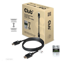 Club3D Kabel Ultra Rychlý HDMI™ Certifikovaný HDMI™ 4K120Hz, 8K60Hz, 2m, 28 AWG