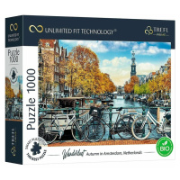 TREFL - Prime puzzle 1000 UFT - Toulky: Podzim v Amsterdamu, Nizozemsko