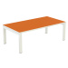 Paperflow Přístavný stůl easyDesk®, v x š x h 400 x 1140 x 600 mm, oranžová