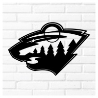 Dárek pro hokejistu - Logo Minnesota Wild