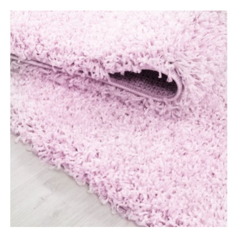 Kusový koberec Life Shaggy 1500 pink FOR LIVING