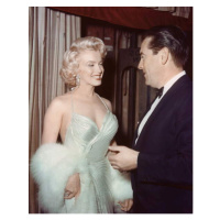 Fotografie MARILYN MONROE, 1953 California USA Hollywood Party, 1953, 30x40 cm