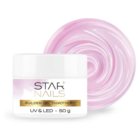 Starnails UV/LED Builder Gel Thixotropy, 50 g 003 Milky Pink mléčně růžový stavební tixo gel