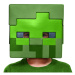 Epee Dětská maska ​​Minecraft - Zombie