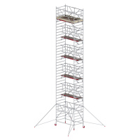 Altrex Široké pojízdné lešení RS TOWER 42 s technologií Safe-Quick®, dřevěná plošina, délka 2,45