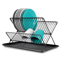 Sortland Kovový odkapávač na nádobí – dvoupatrový