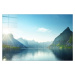 Skleněný obraz 70x50 cm Fjord – Wallity