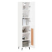 vidaXL Skříň highboard bílá 34,5 x 34 x 180 cm kompozitní dřevo