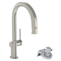 Dřezová baterie Hansgrohe Aqittura bez výpusti nerez 76803800