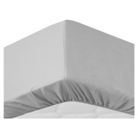 Sleepwise Soft Wonder-Edition, natahovací prostěradlo, 180-200x200cm, mikrovlákno, světle šedá