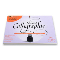 Blok Clairefontaine Calligraphy Pad A5, 30 listů, 125 g Clairefontaine