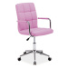 Signal Kancelářská židle Q-022 růžová