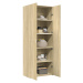 vidaXL Skříň highboard dub sonoma 70 x 42,5 x 185 cm kompozitní dřevo