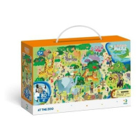 TM Toys Dodo Puzzle s hledáním obrázků ZOO 80 dílků