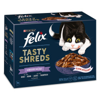 FELIX Tasty Shreds různé druhy 30 × 80 g