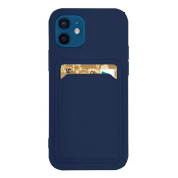 Silikonové pouzdro s kapsou na Xiaomi Redmi NOTE 10 5G / M3 Pro navy blue