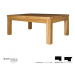 Drewmax Konferenční stolek - masiv ST175 - tloušťka 4 cm / buk Provedení: A 100 x 50 x 70 cm