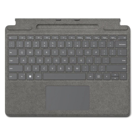 Microsoft Surface Pro Signature Keyboard Commercial 8XB-00067 Šedá