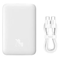 Baseus Magnetická Powerbanka 10000mAh 20W White