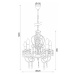 ACA Lighting Elegant závěsné svítidlo SF63185PWG