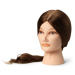 ​BraveHead Female XL 9863 - cvičná hlava, 100% lidské vlasy, 55-60 cm