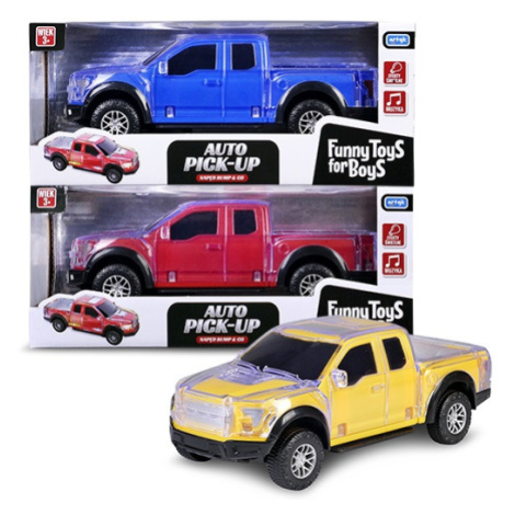 Auto Pick-up se svítící karoserií - žltá Toys Group