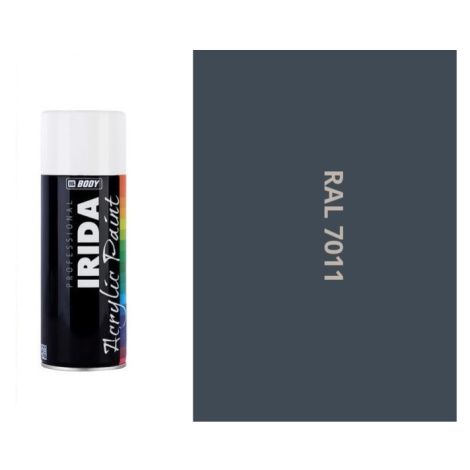 HB BODY irida RAL 7011 ocelově šedá BARVA VE STŘÍKÁNÍ 400ML