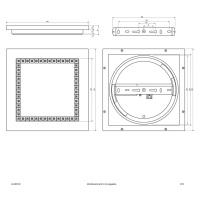 EVN EVN ALQ LED panel bílá 15W 30x30cm 4 000 K