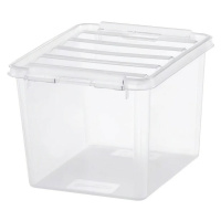 SmartStore Úložný box s bílými klipy Classic, 3 l