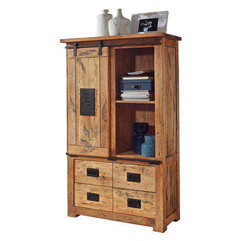 Livetastic VYSOKÁ KOMODA, mangové dřevo, přírodní barvy cm