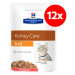 Hill´s Precription Diet Feline k/d Salmon kapsička 12x85g