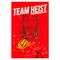 Plakát, Obraz - Money Heist (La Casa De Papel) - Team Heist, (61 x 91.5 cm)