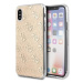 Kryt Guess iPhone X/Xs Gold Hard Case 4G Glitter (GUHCPXPCU4GLGO)