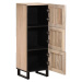 vidaXL Highboard 40 x 34 x 110 cm masivní mangovníkové dřevo