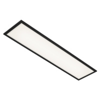 BRILONER Slim svítidlo LED panel, 100 cm, 22 W, černá BRILO 7067-015