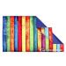 Lifeventure Printed SoftFibre Trek Towel striped planks