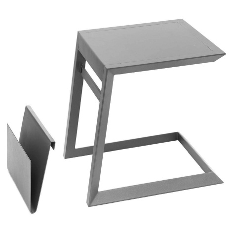 DEOKORK Kovový odkládací stolek LISABON (antracit)