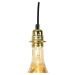 Závěsné svítidlo zlaté 2-světlo včetně LED jantarově stmívatelné - Cava Luxe