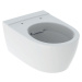 Geberit iCon - Závěsné WC, Rimfree, 350x530 mm, s KeraTect, bílá 204060600
