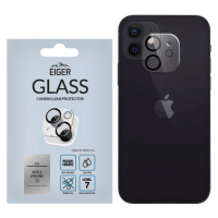 Ochranné sklo Eiger 3D GLASS Camera Lens Protector for Apple iPhone 12 in Clear/Black