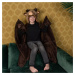 Cozy Noxxiez BL815 Sob - hřejivá deka s kapucí se zvířátkem a tlapkovými kapsami
