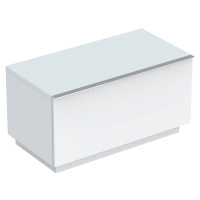 Geberit iCon - Boční skříňka 890x472 mm se zásuvkou, matná bílá 841090000