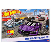 Mattel hot wheels® sportovní angličák 10 ks, hmk47