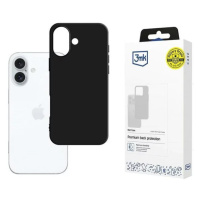 Kryt 3MK Matt Case iPhone 16 Plus black ()