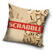 Povlak na polštářek Dřevěné Scrabble